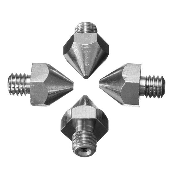 0.2mm/0.3mm/0.4mm/0.5mm 3D Printer Extruder Nozzle