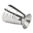 Stainless Steel Multi Level Measure Cup For Bar Craft Pourer Measuring