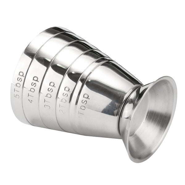 Stainless Steel Multi Level Measure Cup For Bar Craft Pourer Measuring