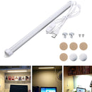 35CM 5W SMD5630 USB 24LEDs Rigid Strip Hard Bar Light with Cable On / Off Switch DC5V
