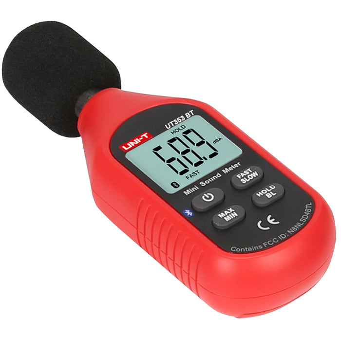 UNI-T UT353BT bluetooth Sound Level Meter Digital Noise Tester 30-130dB Decibel Monitoring