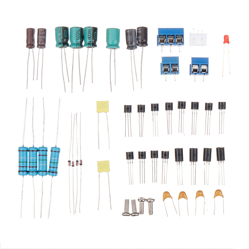 TTA1943 TTC5200 Transistors Class AB Stereo Amplifier DIY Kit Max Power 80W Per Channel