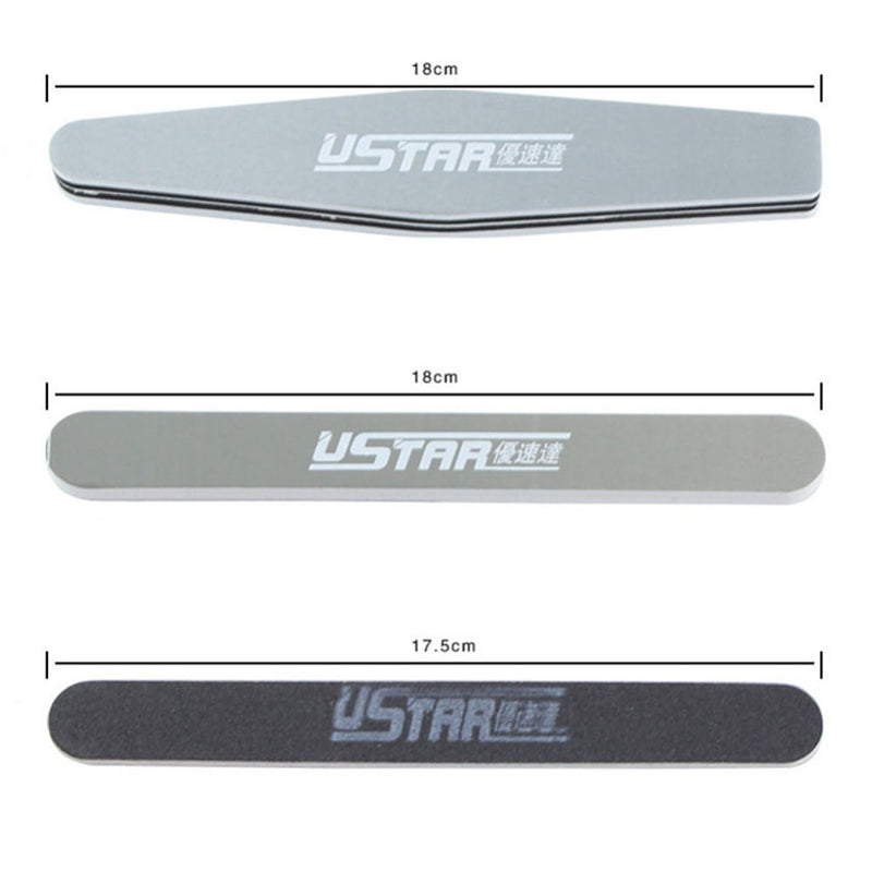 USTAR UA1605 5 in 1 Abrasive Stick Set Grinding Tools Set Polishing Sticks for Model Kit