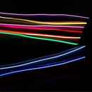 1M Flexible Neon EL Wire Light Atmosphere Car Strips Lamp Interior Decoration Strips Lighting + DC12V Driver