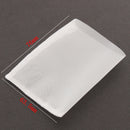 10pcs 90u Rosin Extraction Press Heat Filter Bags Nylon White 63.5 x 76mm