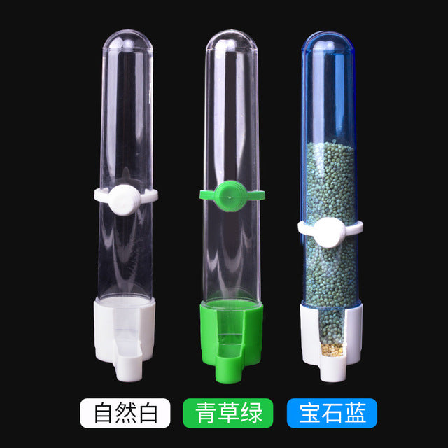 Bird Water Dispenser Automatic Feeder Water Drinking Water Fountain Starling Parrot Food Box Feeding Bird Food Bird Cage Accessories Supplies