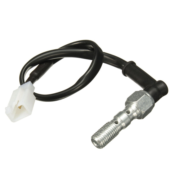 M10 X 1.25mm Motorcycle Hydraulic Double Banjo Bolt Brake Pressure Light Switch