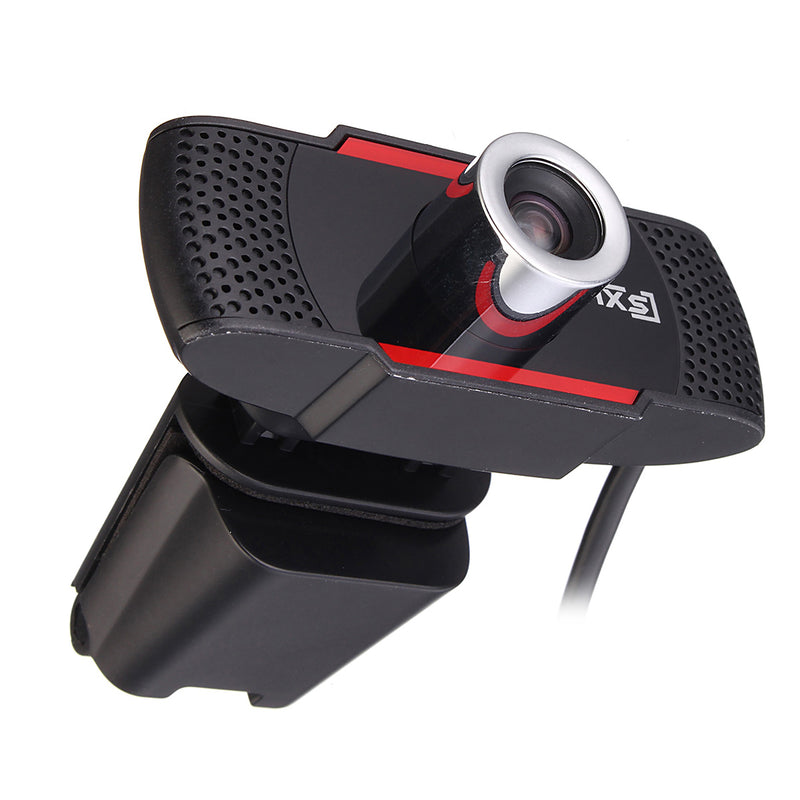 Original HXSJ S30 Foldable 720P HD Webcam Computer Camera with Sound-absorbing Microphone Mic