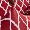 1/2/3/4 Seater Red Elastic Sofa Chair Covers Slipcover Settee Stretch Floral Couch Protector