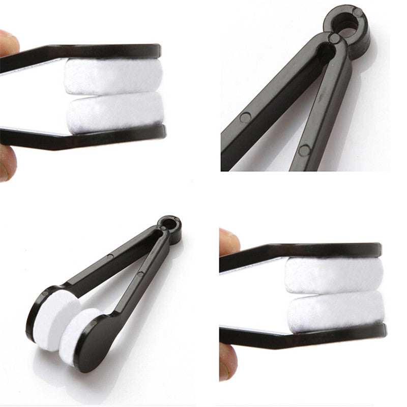 Microfiber Mini Sun Glasses Eyeglass Clean Brush Cleaner Cleaning Brush