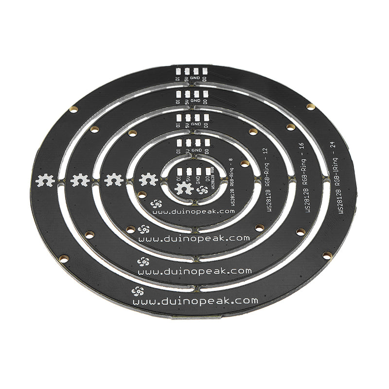 Duinopeak 61 Bit WS2812 5050 RGB LED Intelligent Full Color Ring Development Board