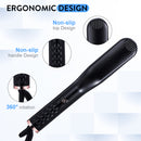 3 in 1 Men & Women Beard Straightening Comb Electric Ceramic Ionic Fast Heating Brush Portable Travel Hair Styling Comb
