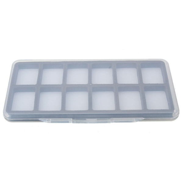 Fly Fishing Box with 12 Magnetic Foam Compartment Fishing Tackle