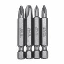 BROPPE 10Pcs Magnetic Phillips Screwdriver Bits PH0/PH1/PH2/PH4 1/4 Inch Hex Shank Screwdriver Set