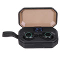 TWS bluetooth 5.0 Wireless Headset Headphone 4000mAh Digital Display IPX7 Waterproof Earphone with Charging Box