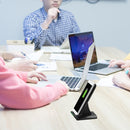 Bakeey Qi Wireless LED Light Fast Charger Desktop Holder For iPhone X 8 8Plus S9+S8 S7