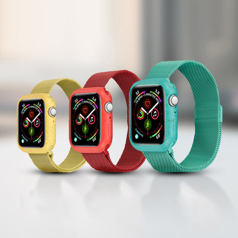 KUULAA KL-O12 44mm 40mm Bumper Ultra Light Scratch Resistant TPU Watch Cover for Apple Watch Series 5 / Apple Watch Series 4