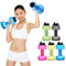 2.5L Large Capacity BPA Free Gym Training Drink Dumbbell Water Bottle Travel Sport Cup Kettle Jug