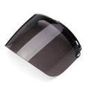 3-Snap Flip Up Open Face Motorcycle Helmet Visor Shield Five Colors