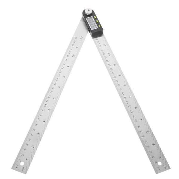 Digital Angle Ruler 0-200/300/500 Stainless Steel Protractor Woodworking Angle Protractor Angle Ruler
