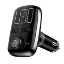 Bakeey 3.4A Dual USB LED Display Wireless Handsfree Car Kit MP3 Player FM Transmitter Fast Charging USB Car Charger For iPhone 11 Pro Huawei P30 Mate 30 S10+