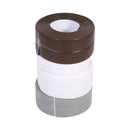 Honana 3.8mm Kitchen Bathroom Self Adhesive Wall Seal Ring Tape Waterproof Tape Proof Edge Trim Tape
