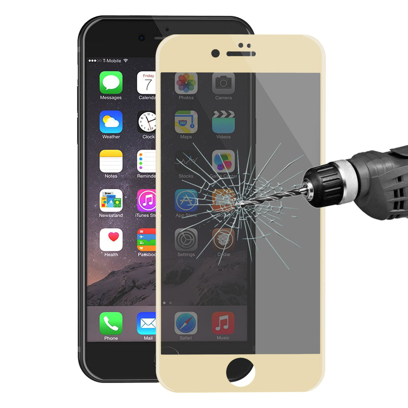 ENKAY Anti Spy 3D Arc Edge 0.26mm 9H Carbon Fiber Tempered Glass Screen Protector for iPhone 7 Plus