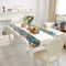 1PC 110x180cm Rectangular Disposable Table Cloth Christmas Tablecloth Printed Table Cover New Year