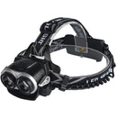 XANES K77A 1000 Lumens 2xT6 Zoomable Bicycle Headlight Adjustable Focus Outdoor Sports HeadLamp