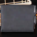 Men RFID Blocking Wallet Theft Protect Money Bag Card Holder Slim Purse Clutch