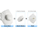 Fresh Air Supply Smart Electric Face Mask Air Purifying N95 Anti Haze Pollution
