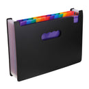 New 24 Pockets Expanding File Folder Portable Accordion File Folder A4 Expandable Business File Folder