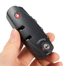 Safety Password Locks Brass 3-Dial Combination Lock for Luggage Suitcase Travel