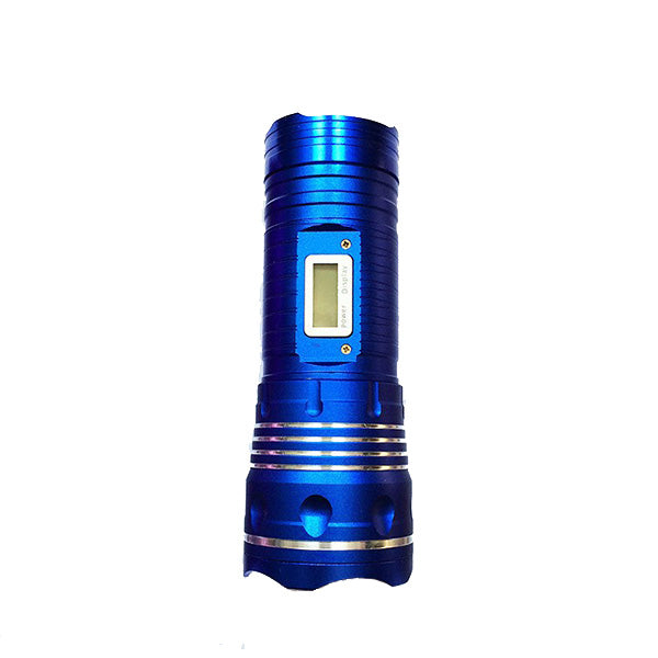 ZANLURE 500 Lumen LED Fishing Flashlight Intelligent Night Fishing Lamp Blue White Lights