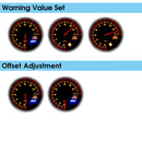 2inch 52mm 10 Color Backlights Indicator Tacho Tachometer Gauge Meter Digital LED w/Sensor