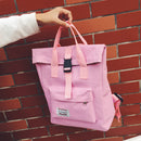 Banggood 10L Canvas Backpack Student School Bag Travel Camping Handbag Shoulder Pack Shopping Tote