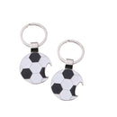 Honana Football Metal Key Beer Bottle Opener World Soccer Cup Fans Key Chains Home Club Decoration