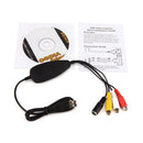 EZCAP USB Video Capture Audio Grabber VHS TV Game Player to PC DVD Maker