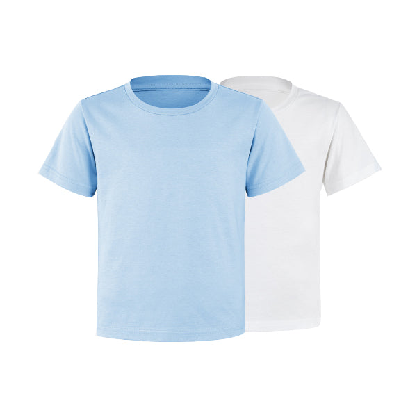 2 Pcs Cotton Crew Neck Children Short Sleeve Wearable Breathable Sports Casual Kids T-Shirts From Xiaomi Youpin