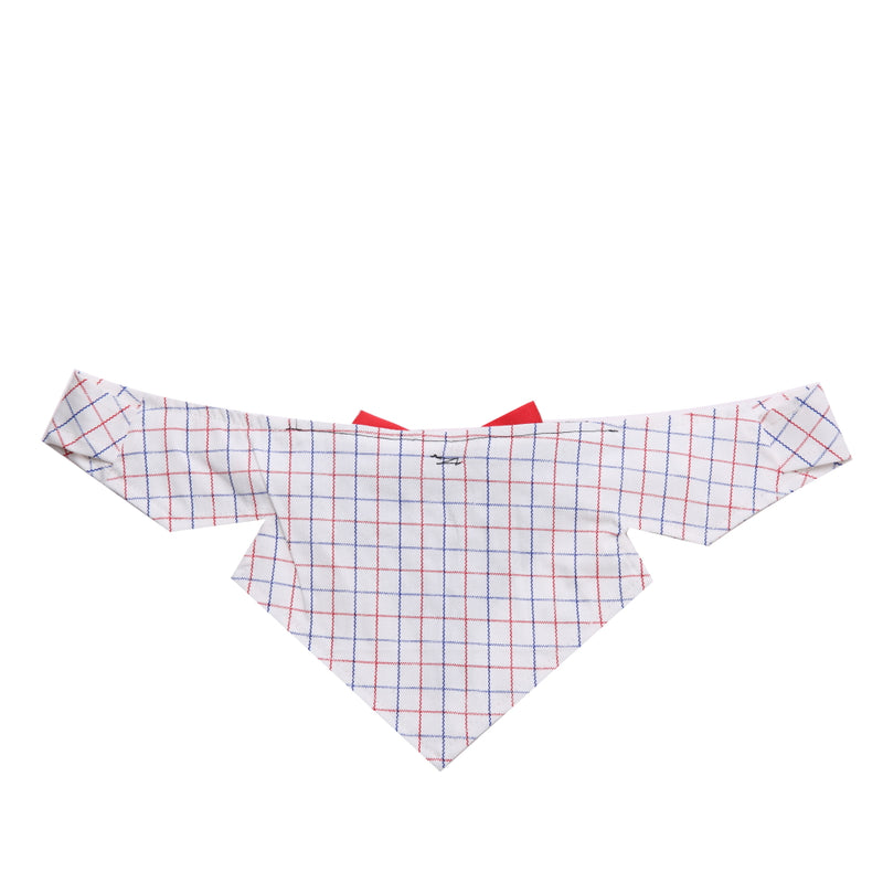 Formal Small Dog Tuxedo Bandana Collar with Bow Ties Adjustable Neckerchief for Wedding Party
