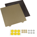 220*220mm PEI Magnetic Flexible Hotbed Surface AB Side Heated Bed Sticker With 6 Magnetic Blockfor 3D Printer
