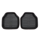 5-piece Set Black Red Edge GM Universal Car Floor Mat Front And Rear Carpet