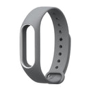 Bakeey Double Color Replacement Silicone Wrist Strap Watch Band for XIAOMI Miband 2
