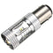 White 30W 1157 BAY15D LED High Power Turn Signal Light Daytime Running Bulb