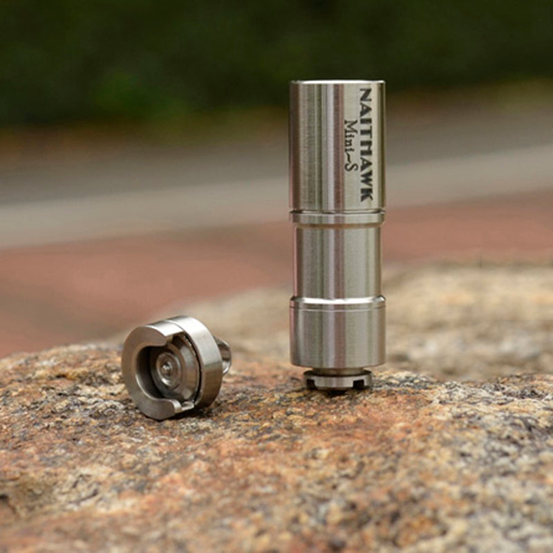 NAITHAWK MINI-S XPG-2 130LM 2 Modes Mini Flashlight IPX8 Waterproof EDC Keychain Light