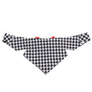Formal Dog Bow Ties Tuxedo Bandana Collar with Bowtie Adjustable Neckerchief for Party