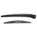 Rear Wiper Arm Blade Set Rubber Steel For Seat Ibiza 6L 20022010