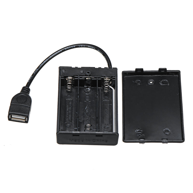 Battery Box With USB Port For LEGO installing Led Light Kit Sets