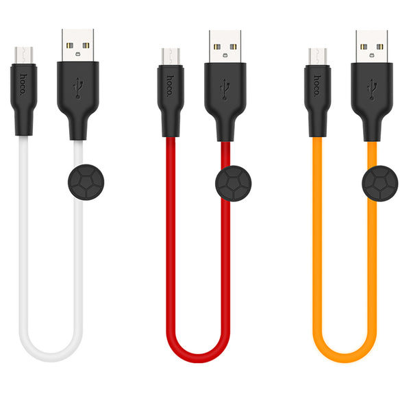 HOCO 2.4A Type-C Micro USB Fast Charging Data Cable 0.25M For Huawei P30 Pro Mate 30 Xiaomi Mi9 Redmi 7A Redmi 6Pro 9Pro S10+ Note10