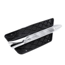 Car Front Bumper LED DRL Daytime Running Lamps Fog Lights For Benz W204 C-Class 2012-2014